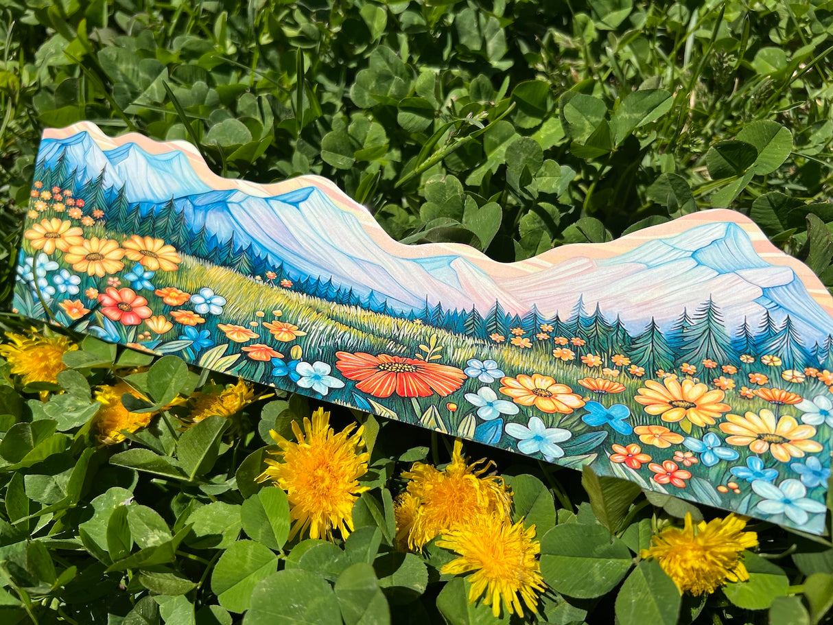 Mountain Meadow of Flowers Wrap