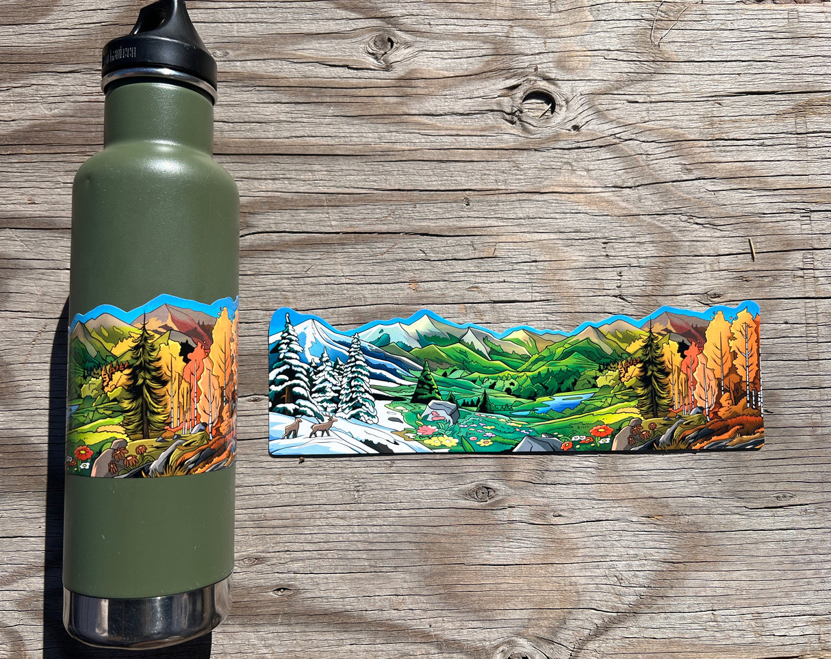 4 Seasons Sticker Wrap