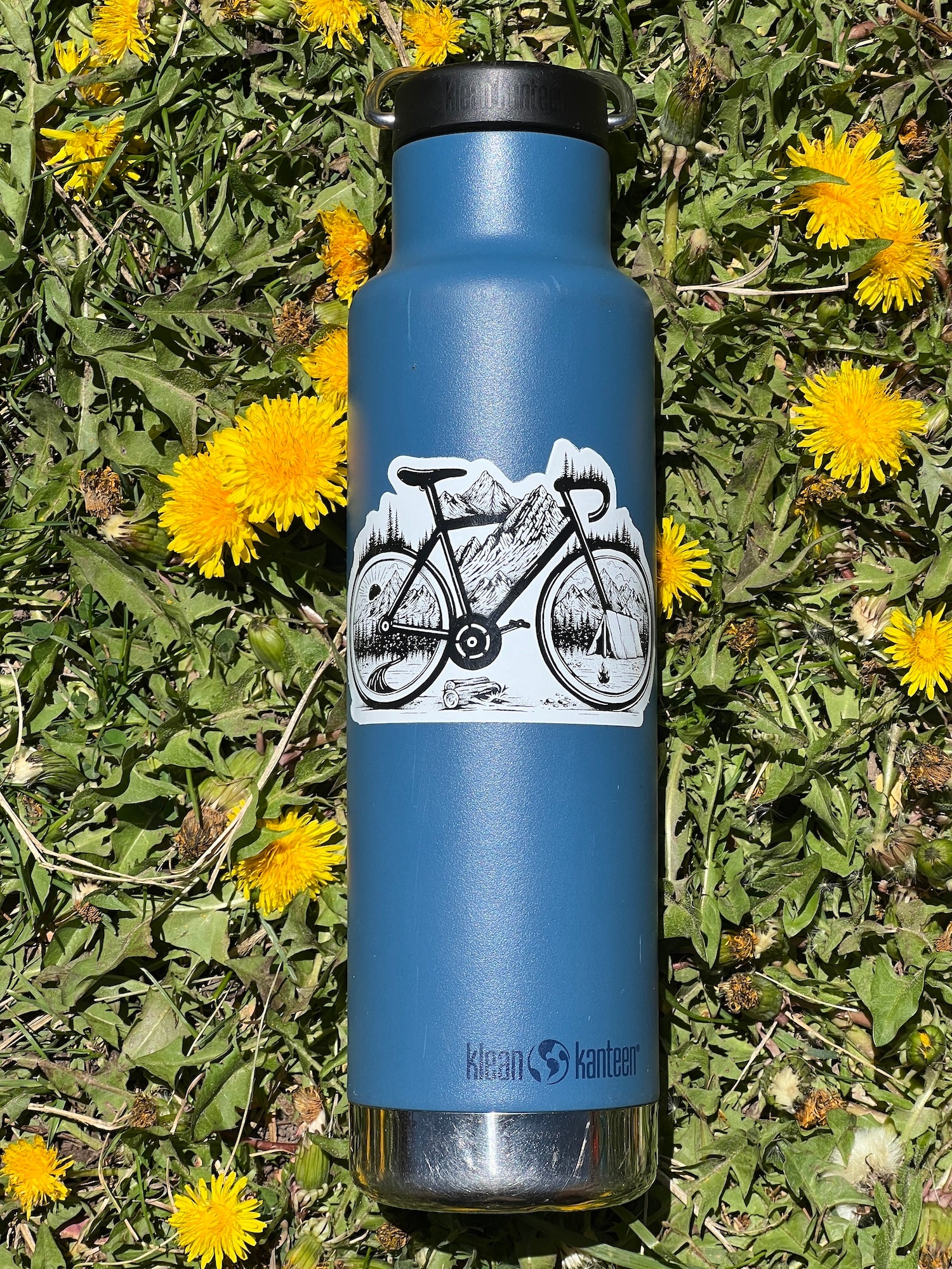 Pedal & Pines Biking Sticker