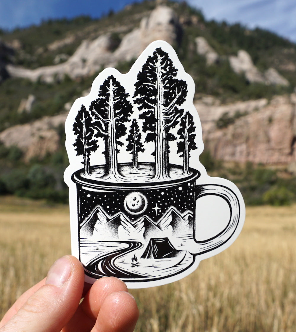 Camping Sticker Pack