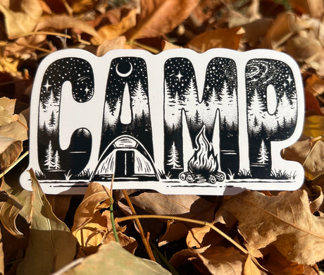 CAMP sticker