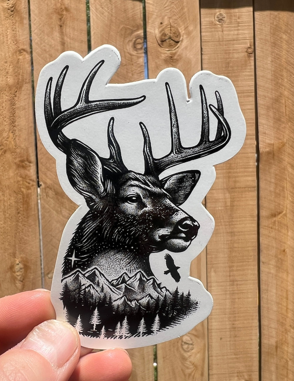 The Buck Deer Sticker