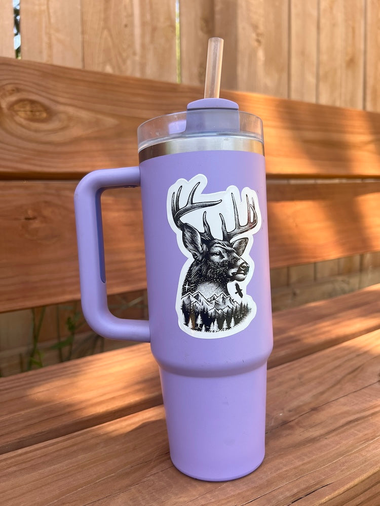 The Buck Deer Sticker