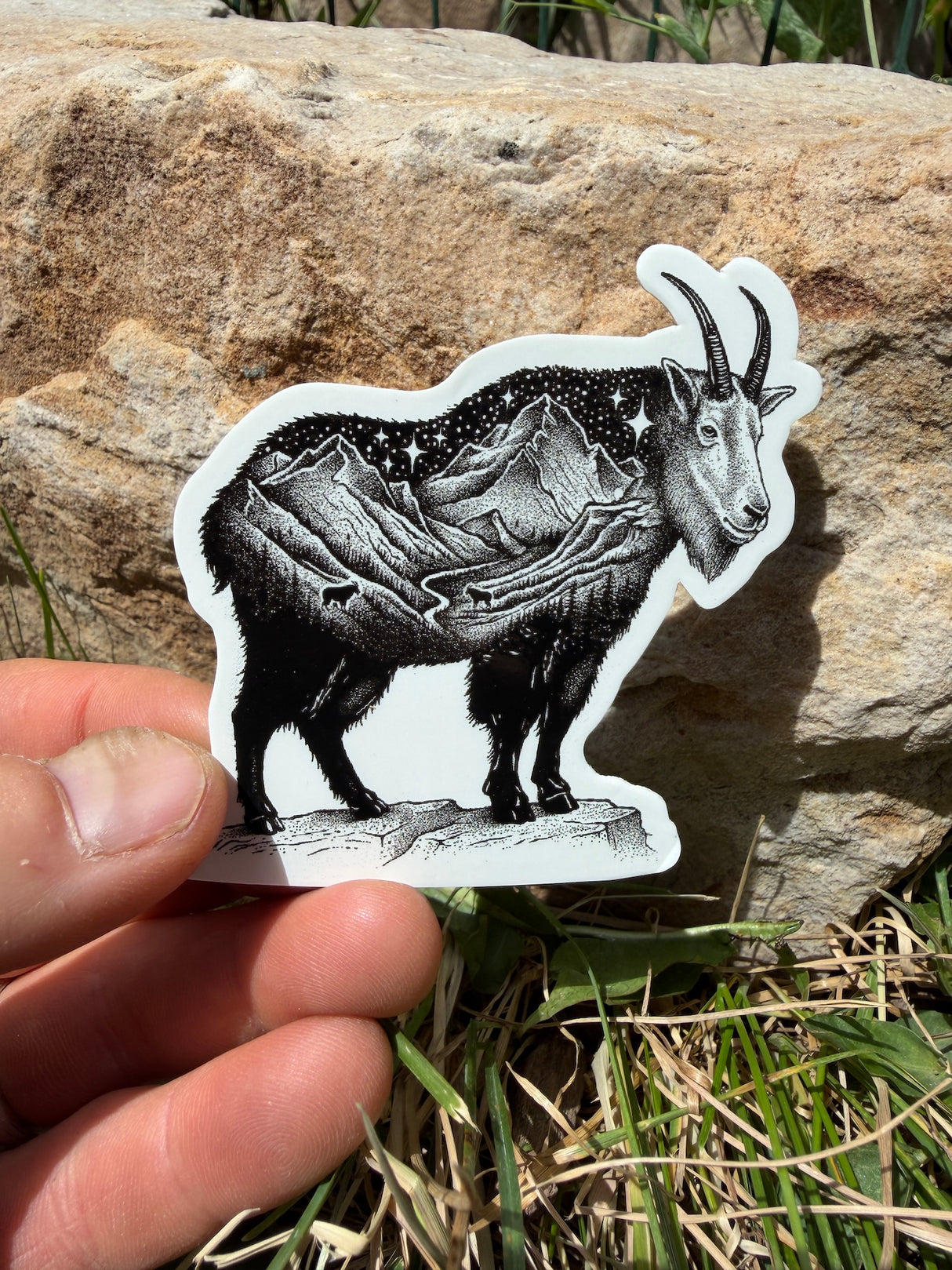 Mountain Goat Sticker