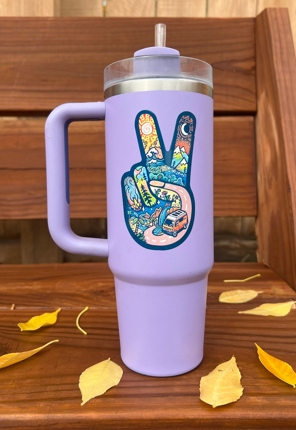 Peace Hands Sticker