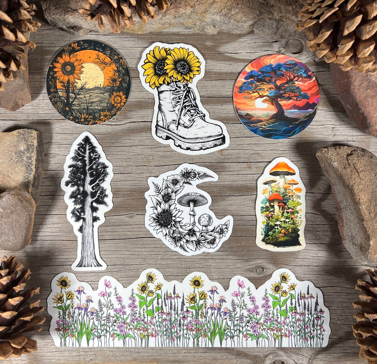 Plant Life Sticker Collection