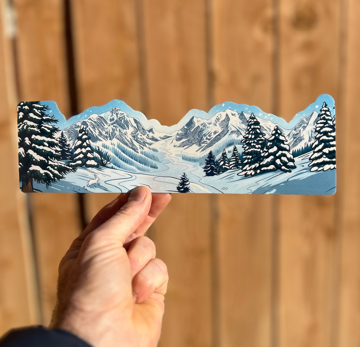 Depth of Winter Sticker Wrap