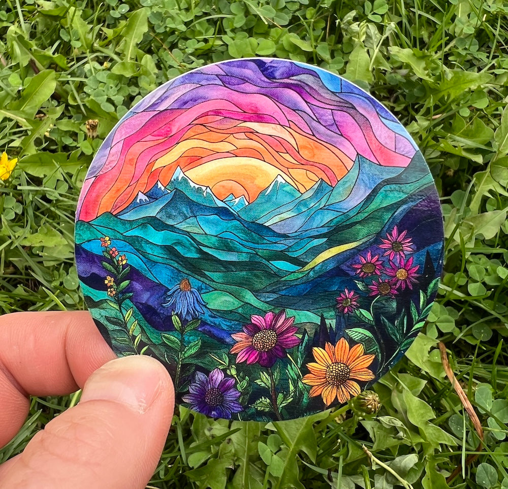 Stained Glass Mountains