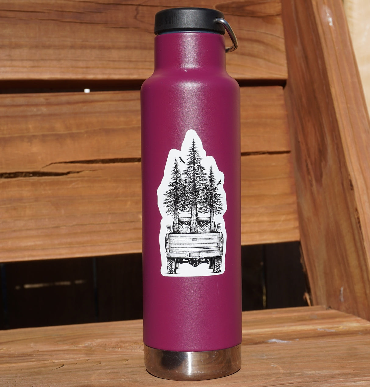 To The Forest Truck Sticker