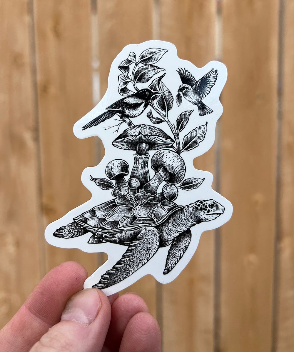 The Turtle Sticker