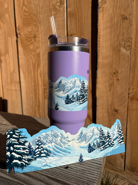 Depth of Winter Sticker Wrap