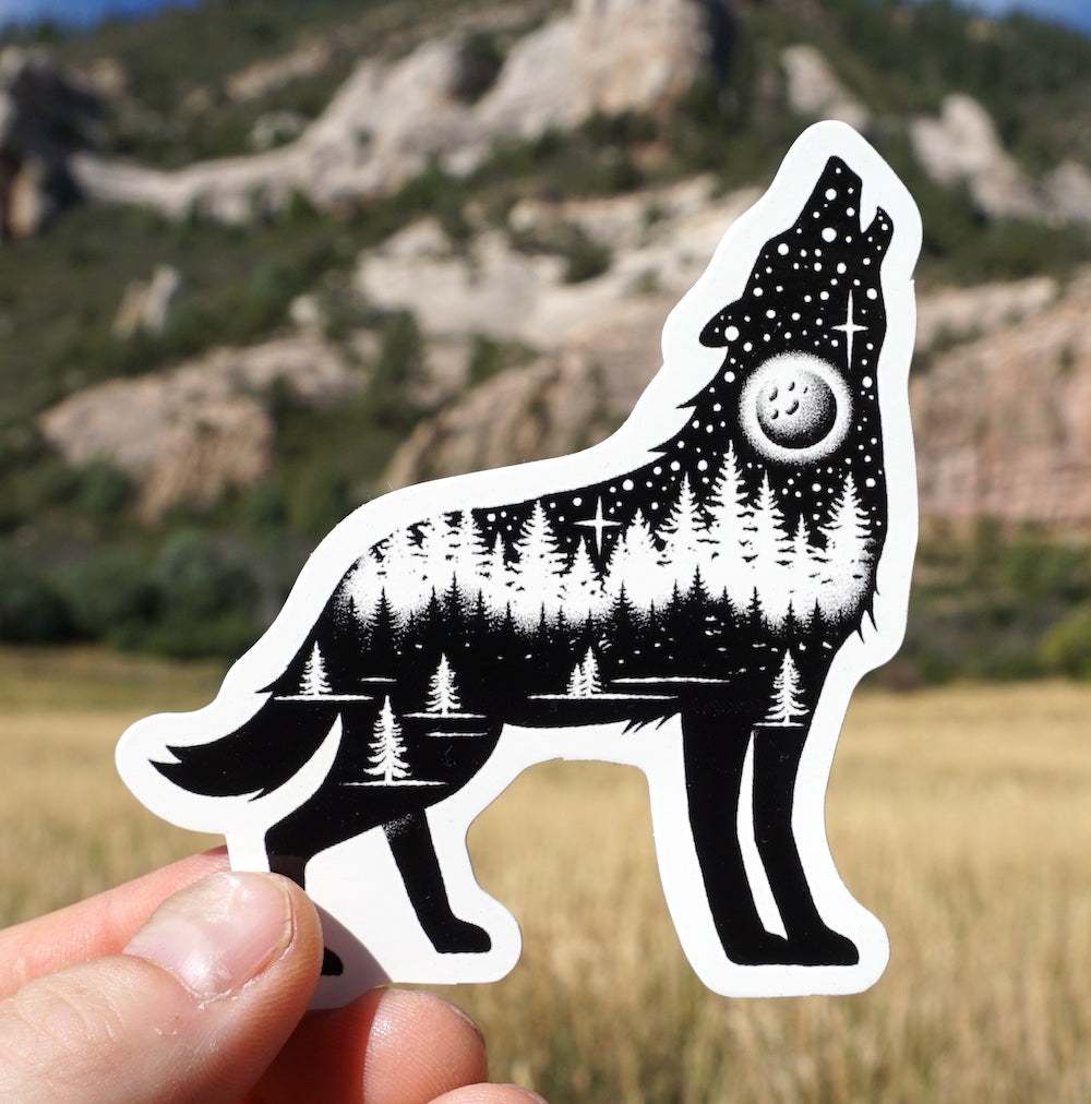 Wolf Sticker
