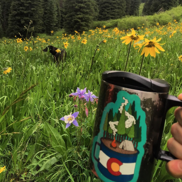 colorado flag bumper sticker
