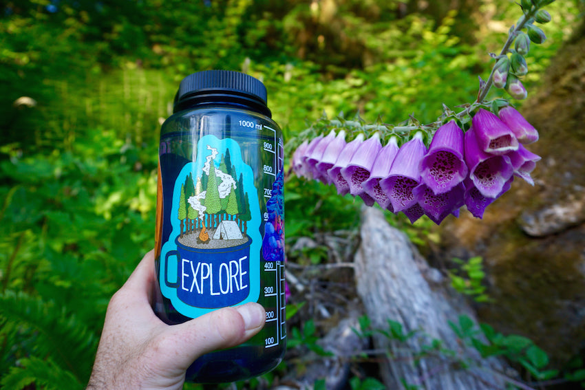 Camp Cup Explore Sticker