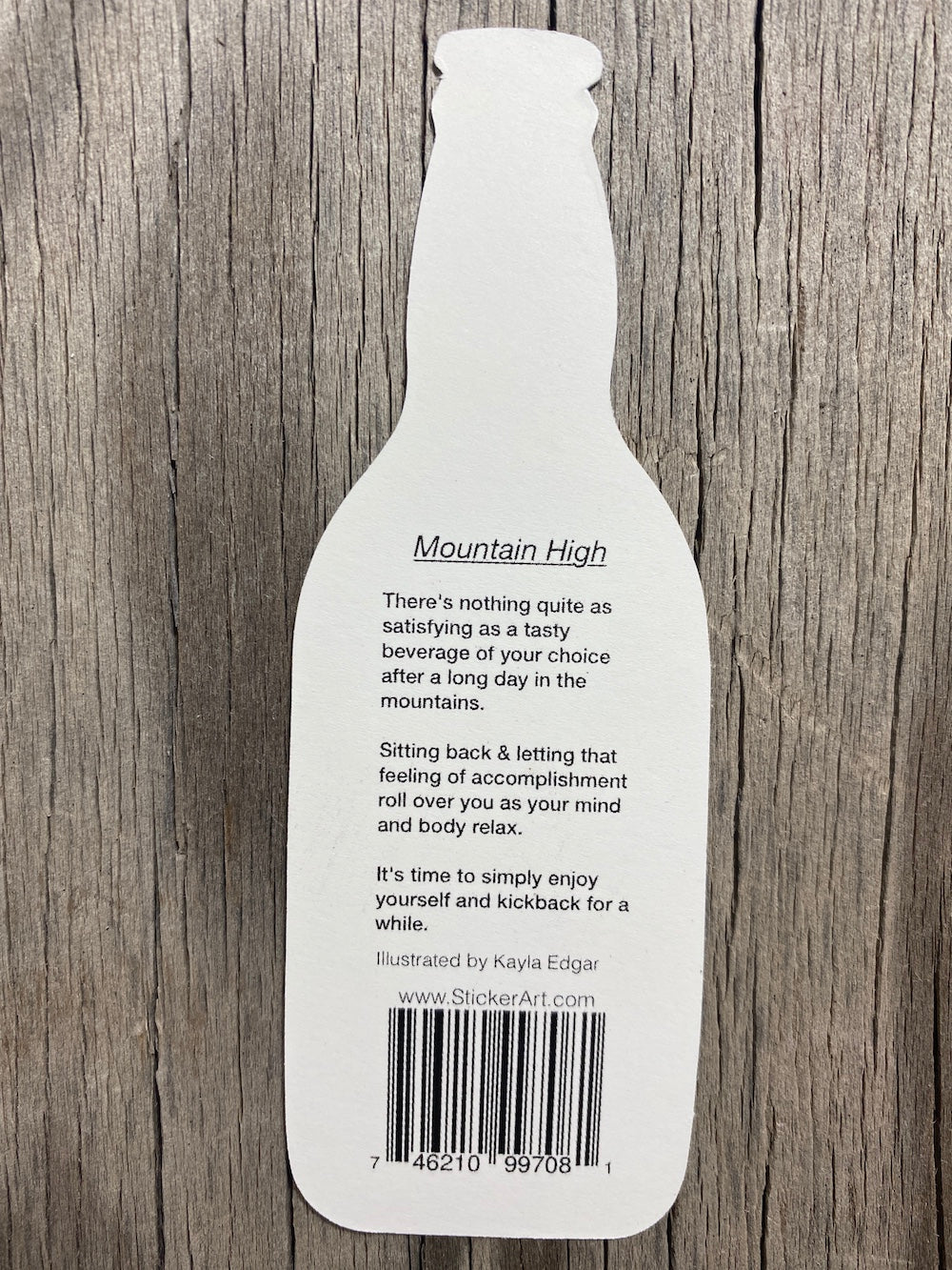 Mountain High Sticker