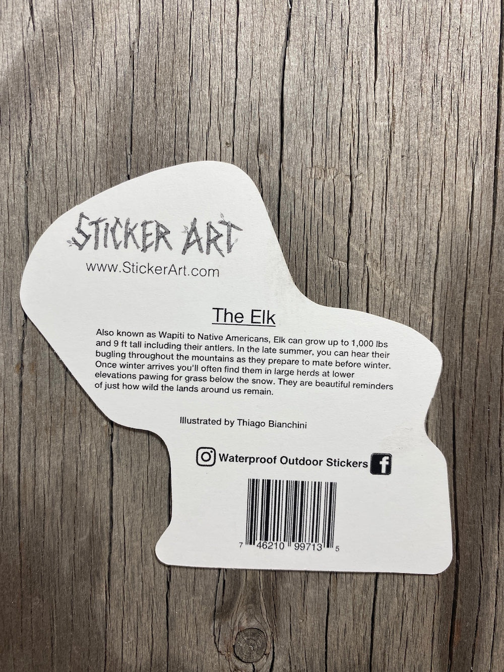 The Elk Sticker