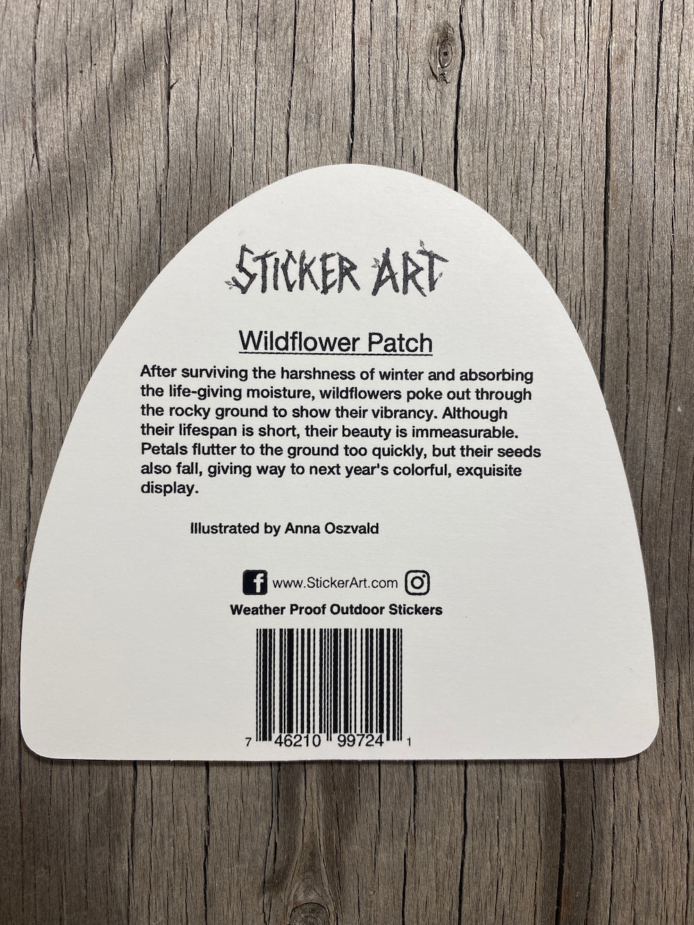 Wildflower Sticker