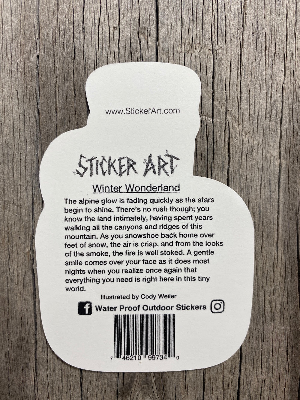 Winter Wonderland Sticker