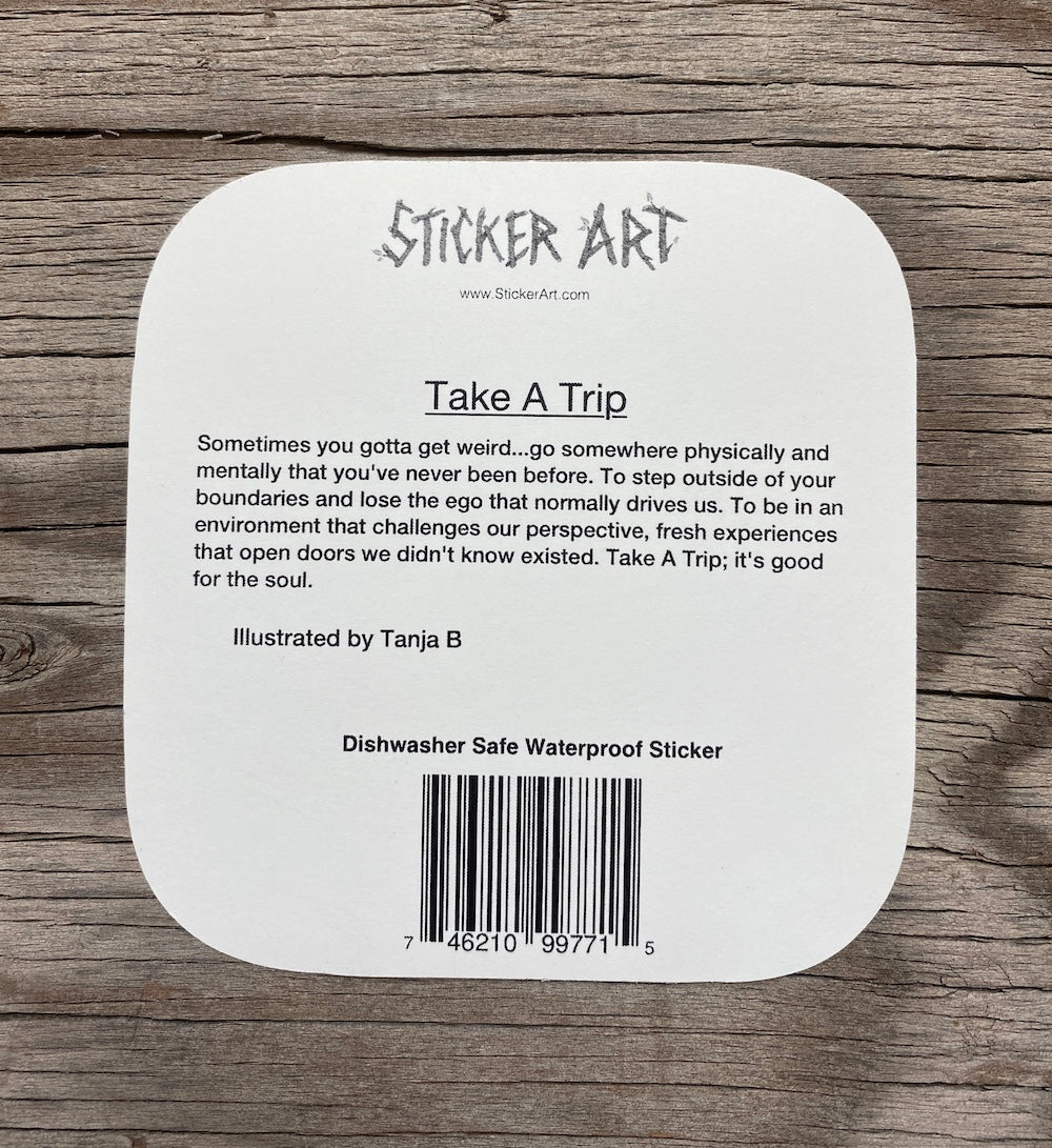 Take A Trip Sticker