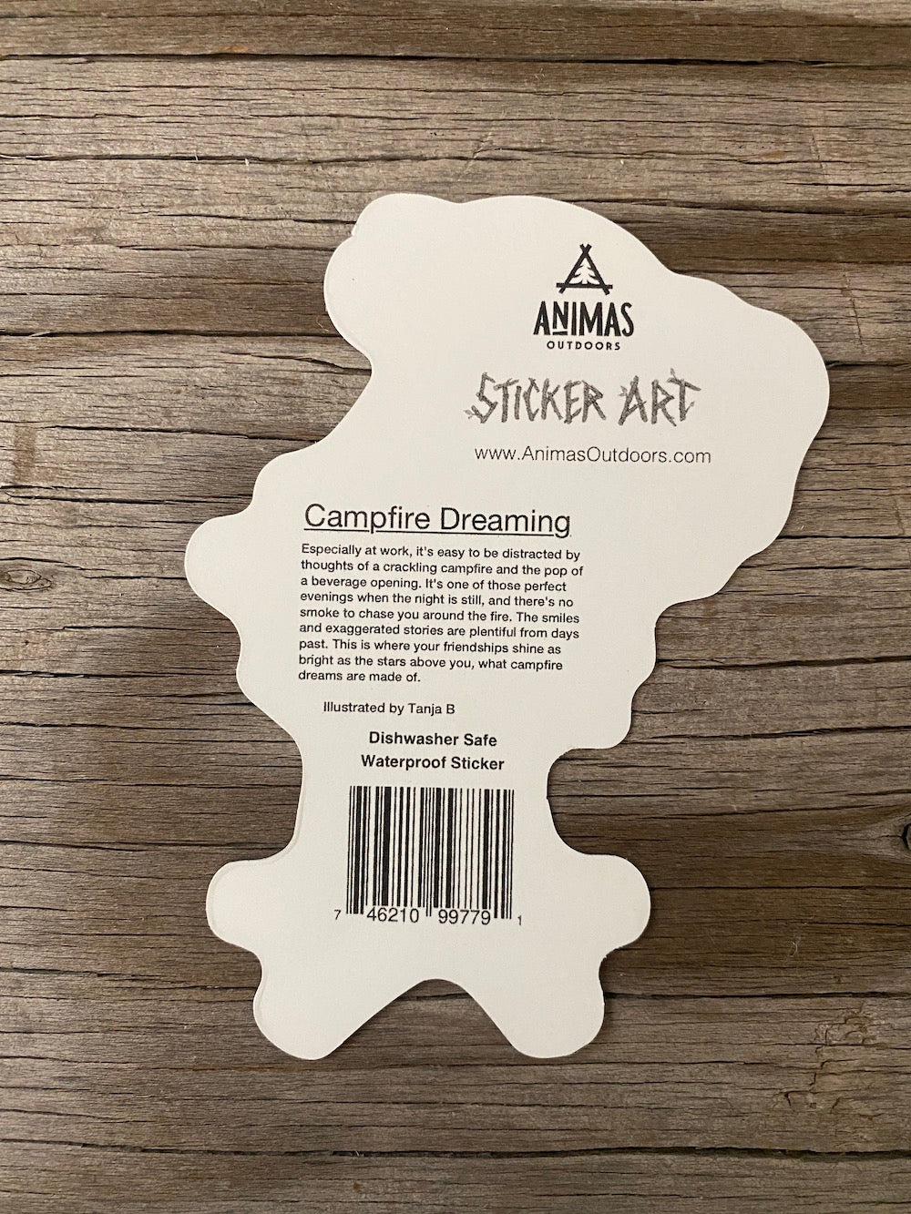 Campfire Dreaming Sticker