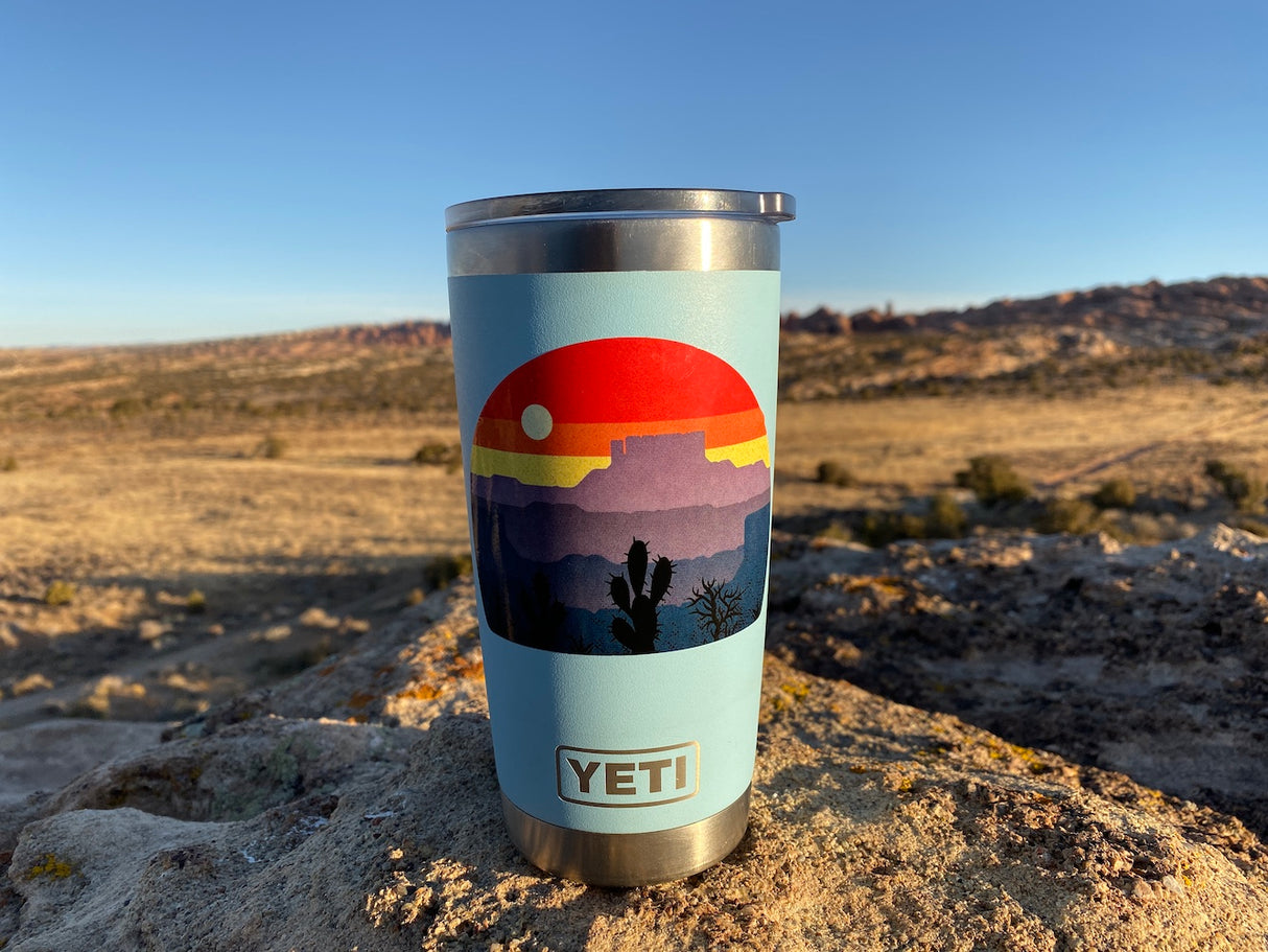 arizona cactus sticker