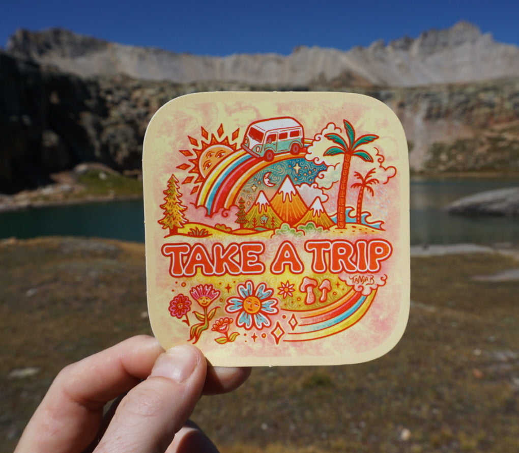 Take A Trip Sticker