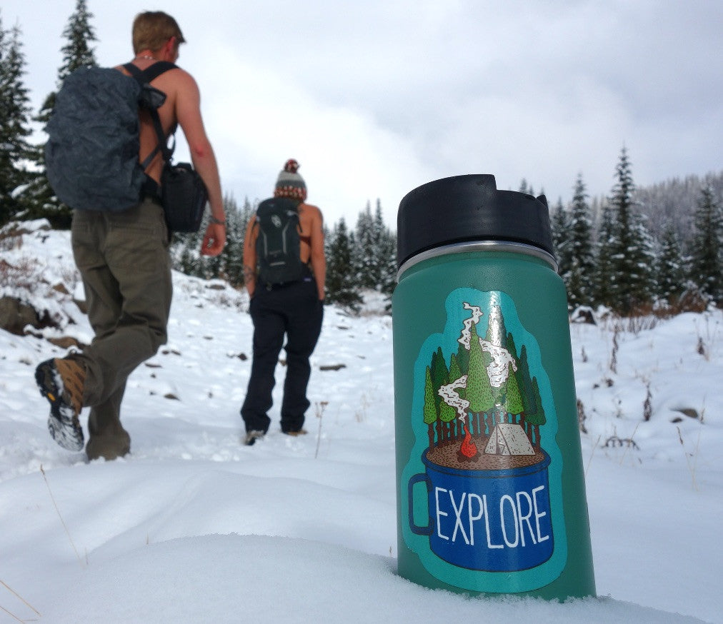 wilderness weather proof sticker