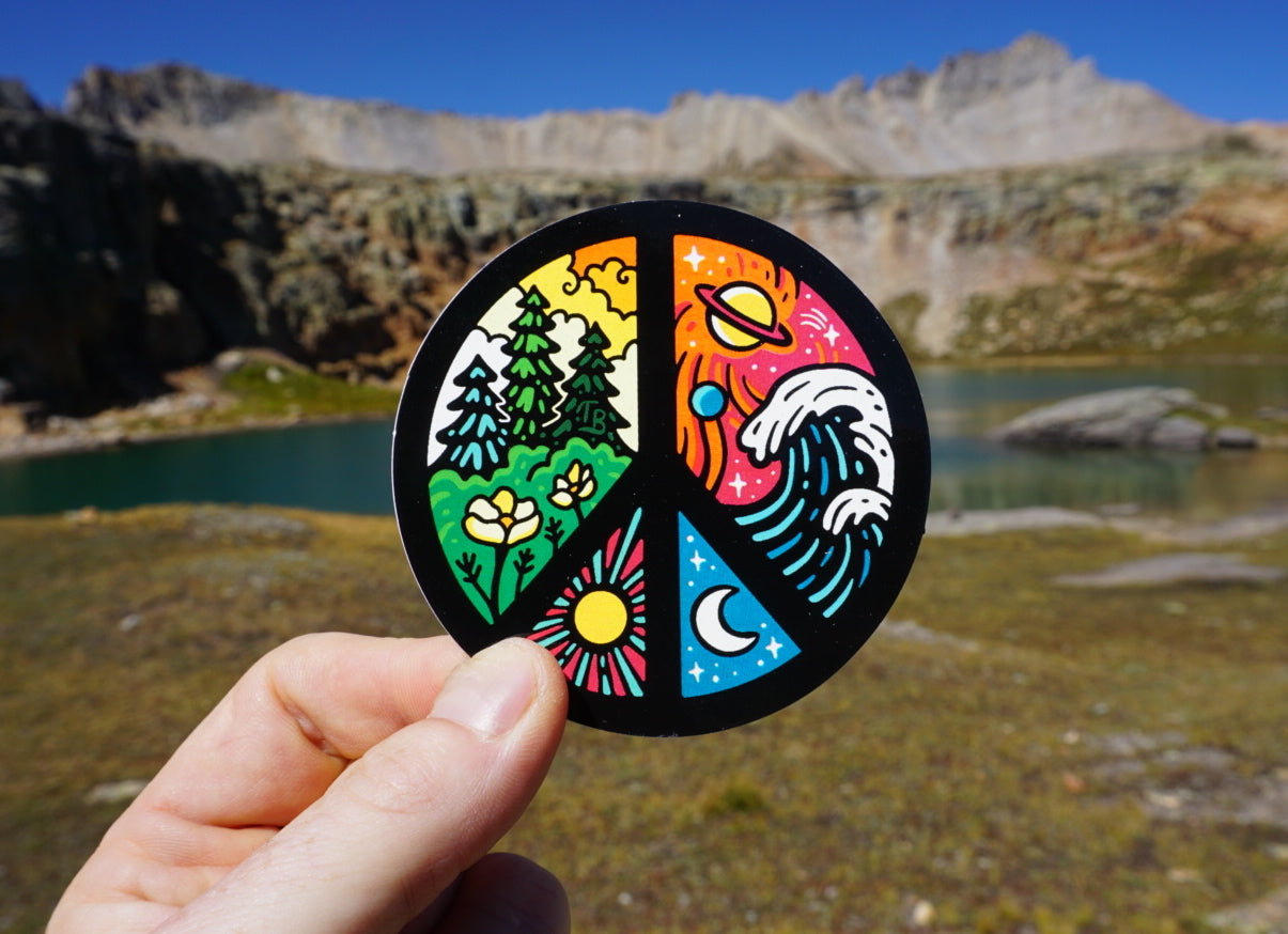 Peace Sticker