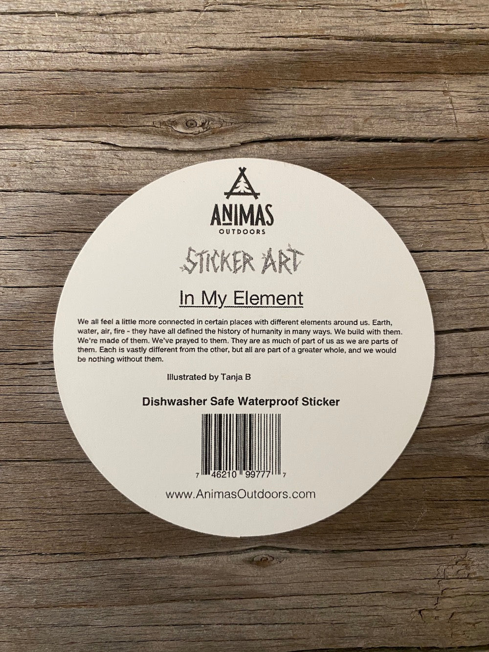 earth wind fire water decal