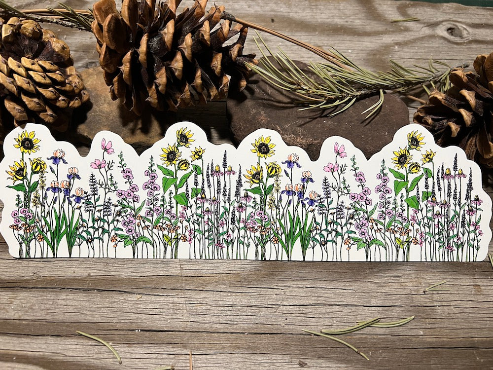 Endless Flowers Sticker Wrap