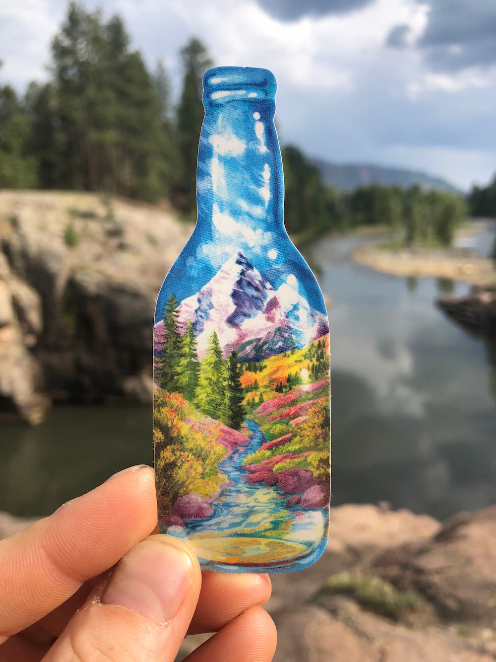 Mountain High Sticker