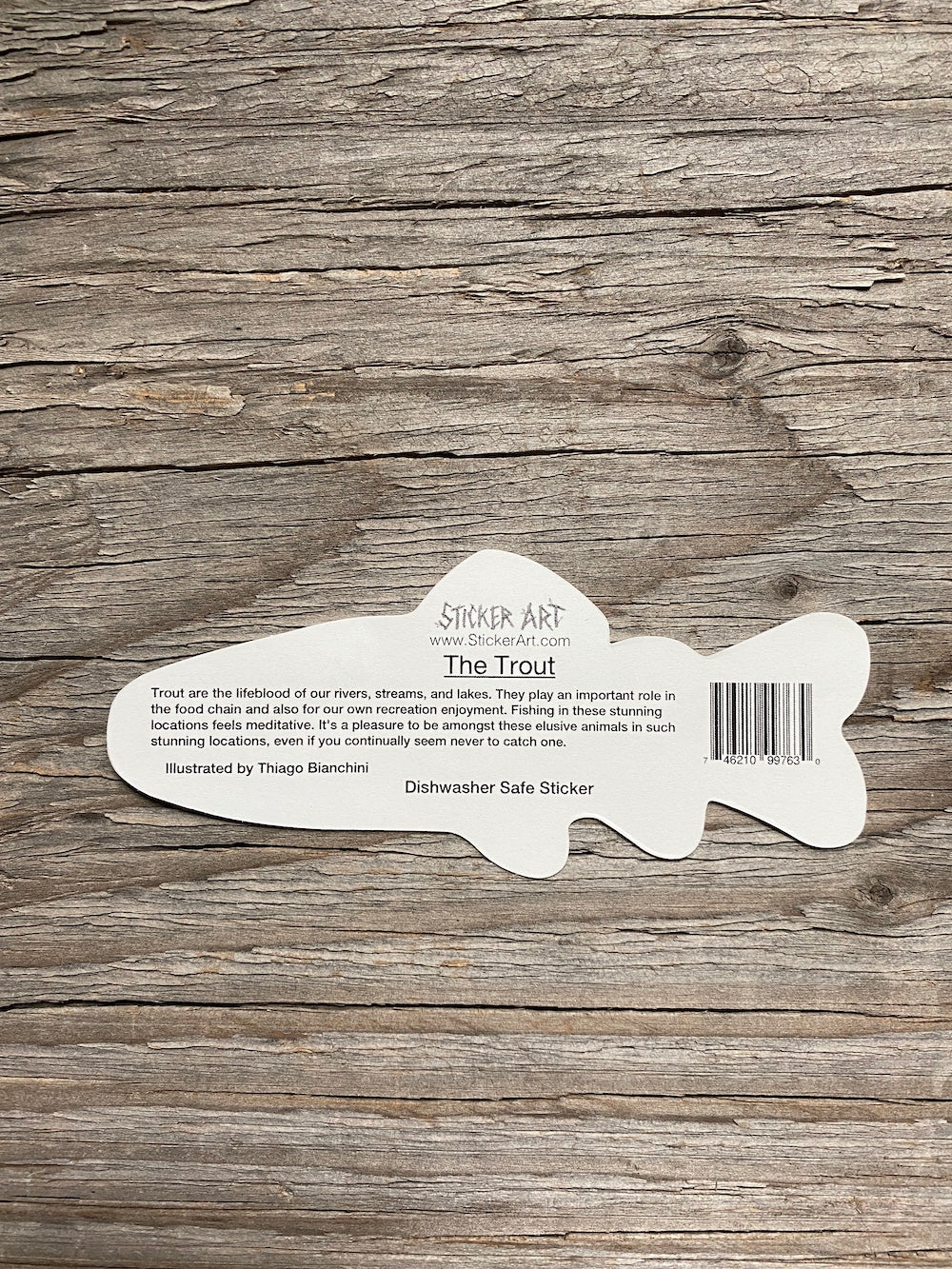 The Trout Sticker