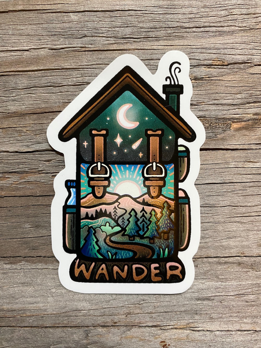 Wander Sticker