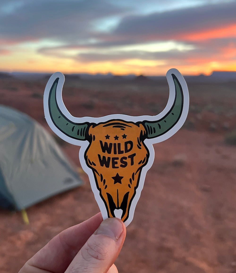 Wild West Sticker