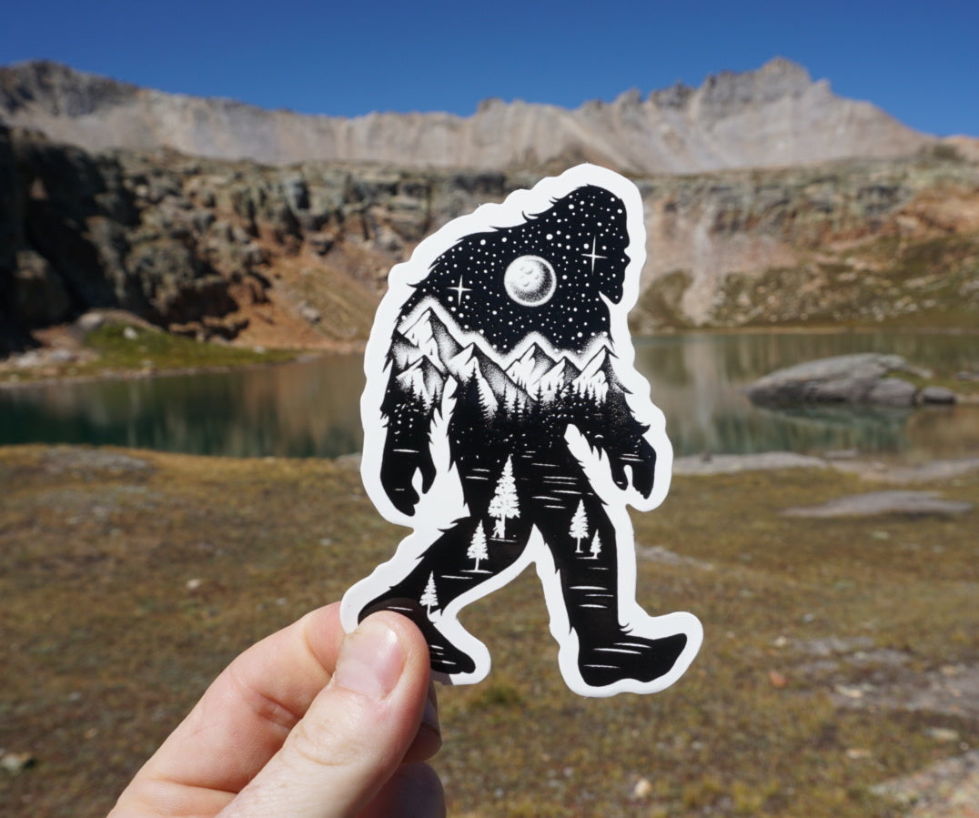 sasquatch sticker