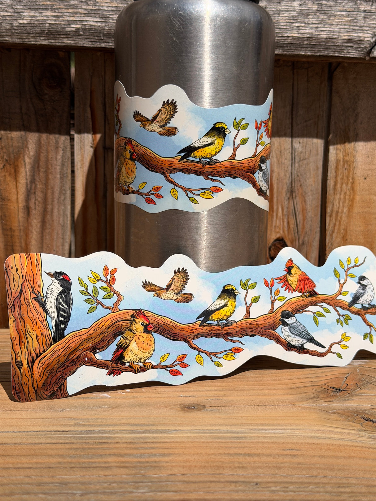 Bird Sticker Wrap