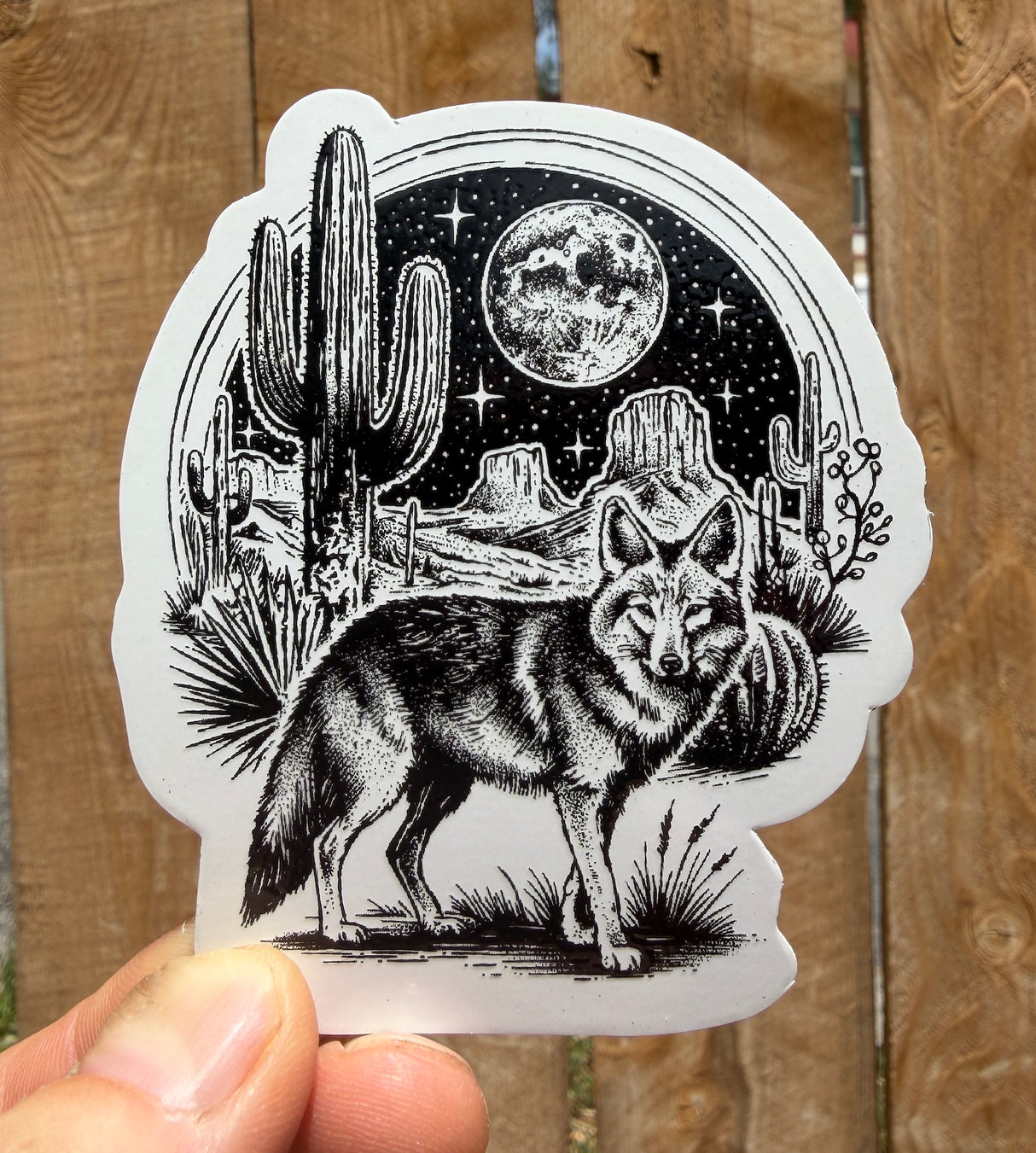 Coyote Sticker