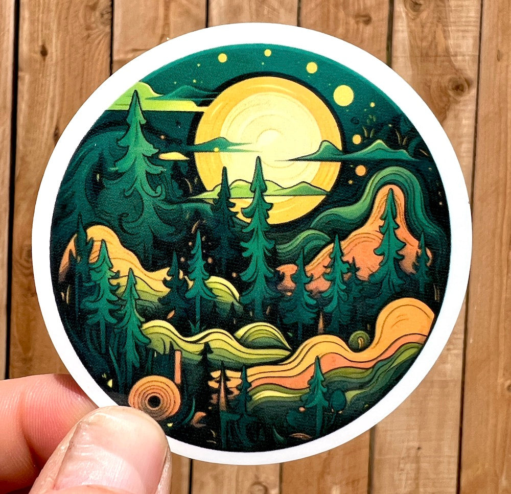 Nature Dreaming Sticker – Sticker Art