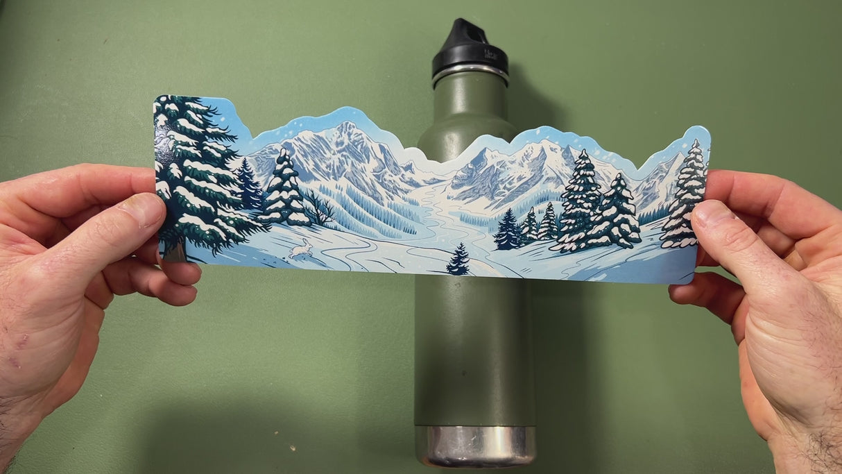 Depth of Winter Sticker Wrap