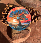 tree of life sticker water bottle sticker 