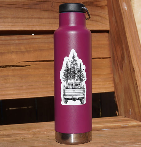 To The Forest Truck Sticker