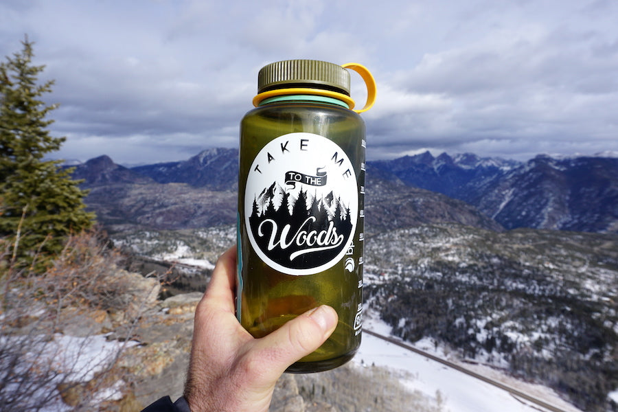 keep it wild forest sticker